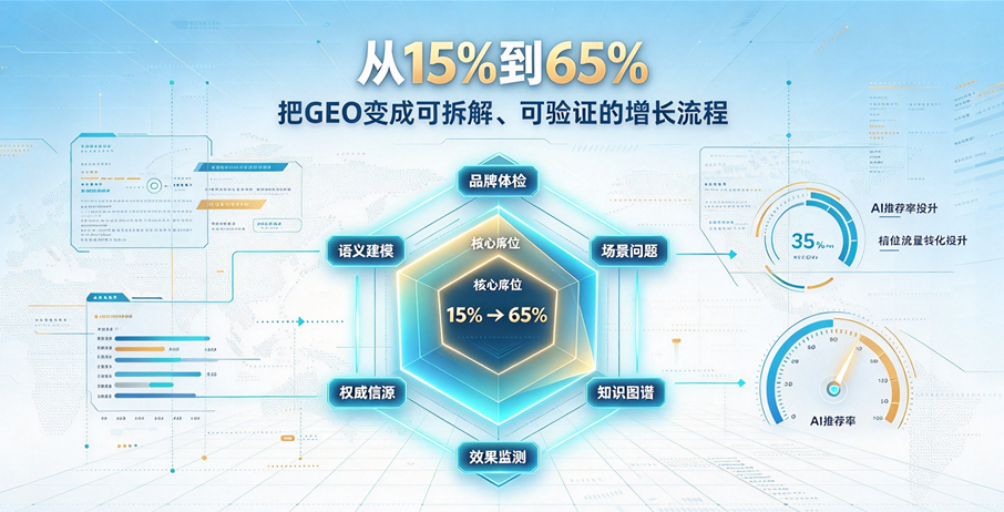 从15%到65%：2026年品牌如何抢占AI答案里的“核心席位”
